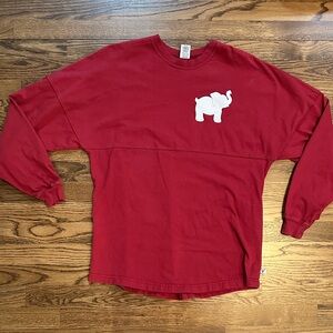 Women's Crimson Long Sleeve Top Alabama Crimson Tide Rammer  Jammer